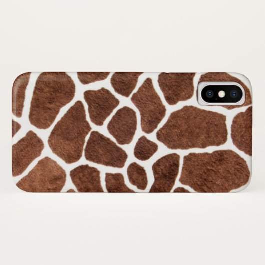 Coques Case-Mate iPhone Taches de girafe (Dos (Horizontal))