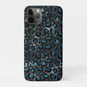 Case-Mate iPhone Case Taches de guépard bleu sur la nuit étoilée de l'as