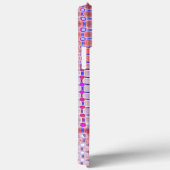 Coques Case-Mate iPhone Taches déchiquetées sous grille rustique conceptio (Verso / Droite)