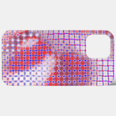 Coques Case-Mate iPhone Taches déchiquetées sous grille rustique conceptio (Verso (horizontal))