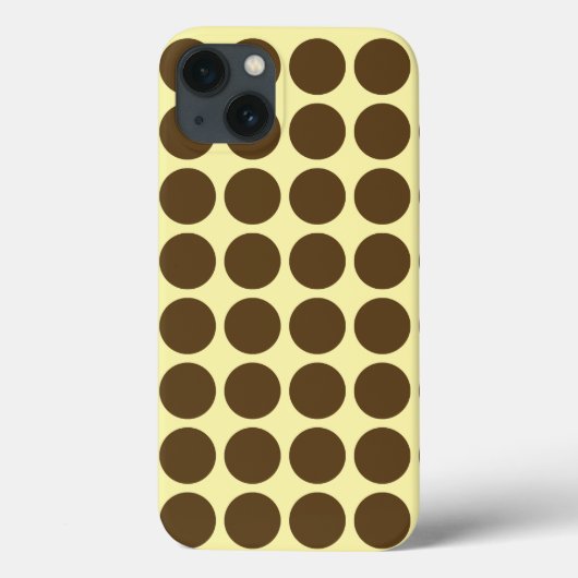 Coques Case-Mate iPhone Taches neutres de crème de pécan (Verso)
