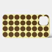 Coques Case-Mate iPhone Taches neutres de crème de pécan (Verso (horizontal))