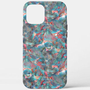 Case-Mate iPhone Case Taches rouges et cycliques claires sur le mur brut