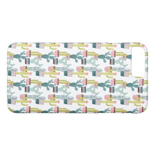 Coques Case-Mate iPhone Taco à propos d'amour | Motif Cactus (Dos (Horizontal))