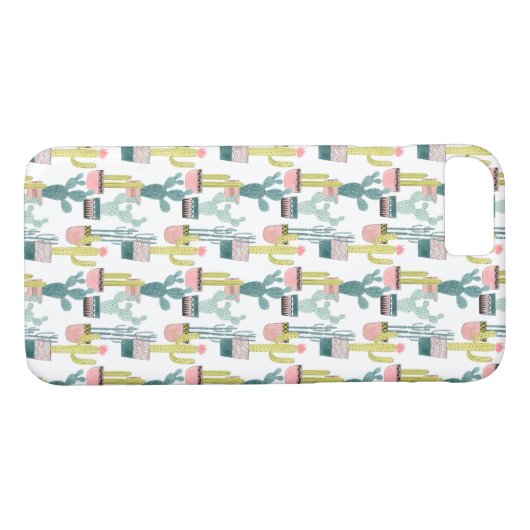 Coques Case-Mate iPhone Taco à propos d'amour | Motif Cactus (Dos (Horizontal))