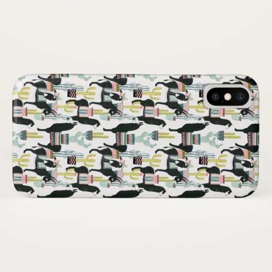 Coques Case-Mate iPhone Taco à propos d'amour | Motif Llama & Donkey (Dos (Horizontal))