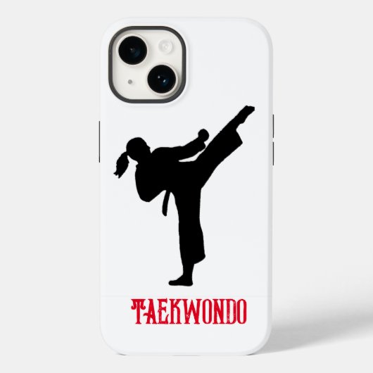 Coques Case-Mate iPhone Taekwondo féminin Iphone14 (Verso)