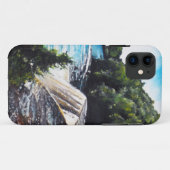 Coques Case-Mate iPhone Tahquamenon Falls Peinture acrylique (Dos (Horizontal))