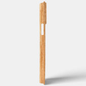 Coques Case-Mate iPhone Tail blanche Tête de cerf Blond Grain de bois (Verso / Droite)