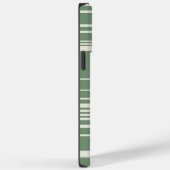 Coques Case-Mate iPhone Tailles complexes en vert (Verso / Droite)