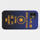 Coques Case-Mate iPhone Taiwan Passport (Dos (Horizontal))