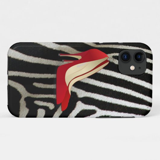 Coques Case-Mate iPhone talons hauts rouge (Dos (Horizontal))