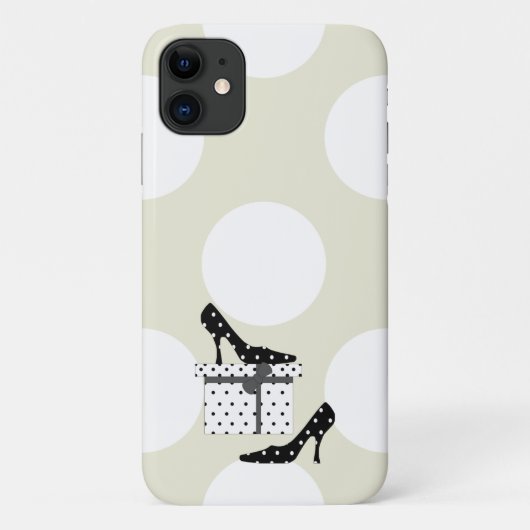 Coques Case-Mate iPhone talons hauts, Stiletto, Pompes, Chaussures noires, (Dos)