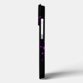 Coques Case-Mate iPhone Talons Hauts Violet Pailleté Noir (Verso / Gauche)