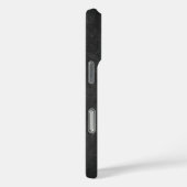 Coques Case-Mate iPhone Tampon de la nature à monogramme | Nom personnalis (Verso / Droite)