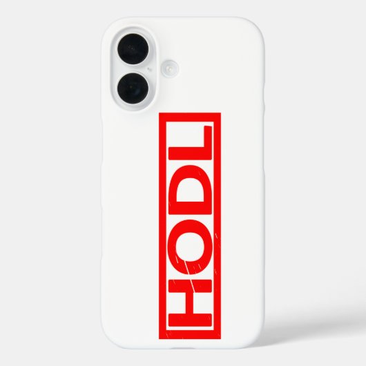 Coques Case-Mate iPhone Tampon Hodl (Verso)