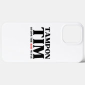 Coques Case-Mate iPhone Tampon Tim Arrêtera Le Red Wave-Tim Walz 2024 (Verso (horizontal))