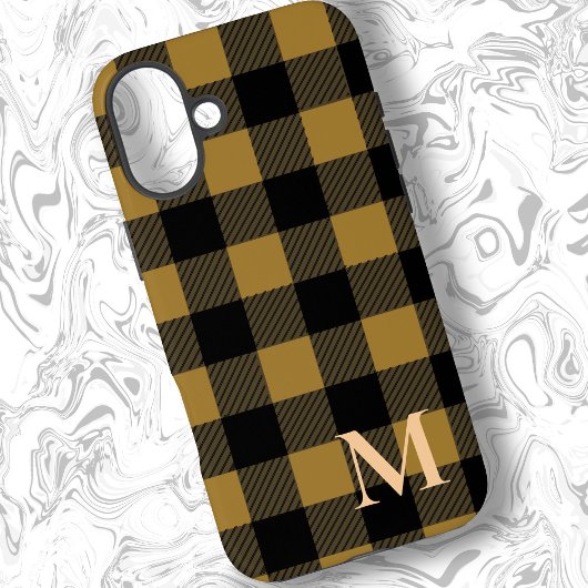 Coques Case-Mate iPhone Tan Buffalo Contrôle De Plaid