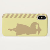 Coques Case-Mate iPhone Tan Crème Neutre Chevrons Mode (Dos (Horizontal))