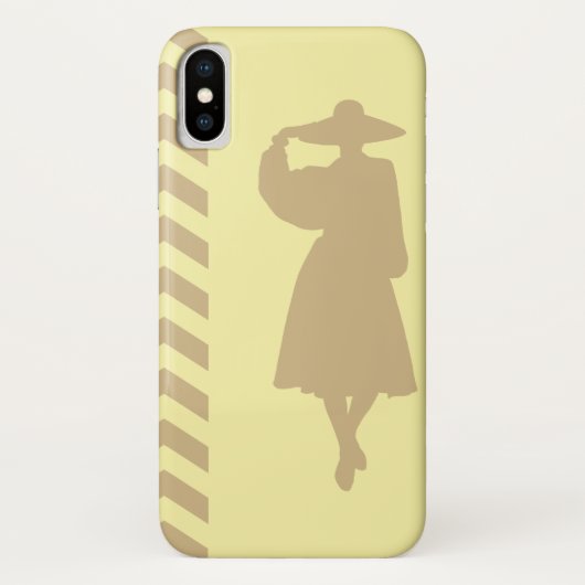 Coques Case-Mate iPhone Tan Crème Neutre Chevrons Mode (Dos)