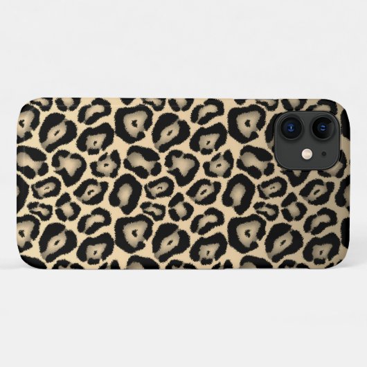 Coques Case-Mate iPhone Tan Leopard (Dos (Horizontal))