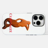 Coques Case-Mate iPhone tan lookout mermaid (Verso (horizontal))