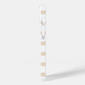 Coques Case-Mate iPhone Tan pois (Verso / Gauche)