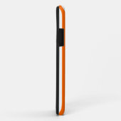 Coques Case-Mate iPhone Tangerine Grandes Modernes avec Silhouette Mode (Dos/Droite)