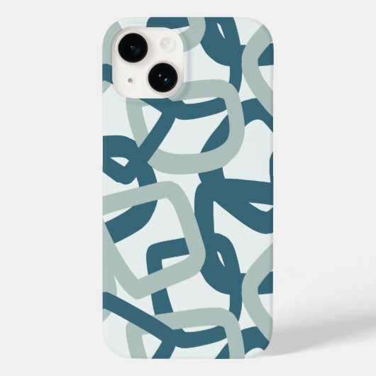 Coques Case-Mate iPhone Tangle Carré Calme Côtiers (Verso)