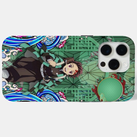 Coques Case-Mate iPhone Tanjiro Kamado (Verso (horizontal))