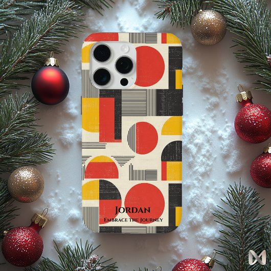 Coques Case-Mate iPhone Tapa Art polynésien - Fusion géométrique