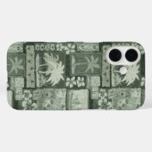 Coques Case-Mate iPhone Tapa hawaïen de la côte de Kona (Verso (horizontal))