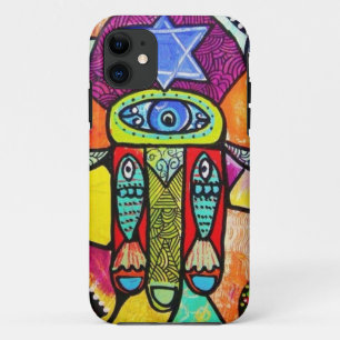 Coque iPhone 11 Tapastry vintage Hamsa