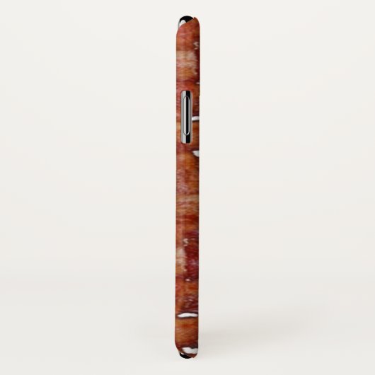 Coques Case-Mate iPhone Tapis de bacon tissé (Dos/Droite)