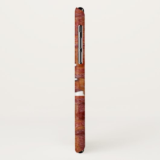 Coques Case-Mate iPhone Tapis de bacon tissé (Dos/Gauche)