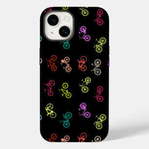 Coque Pour iPhone 14 Tapis de souris papier papier motif à vélo