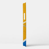 Coques Case-Mate iPhone Tapis jaune (Verso / Droite)