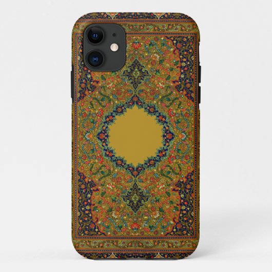 Coques Case-Mate iPhone tapis persan indo motif texture motif sol folk (Dos)