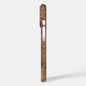 Coques Case-Mate iPhone Tapis rouge or Kashan tapis Perse Asiatique (Verso / Gauche)