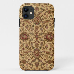 Coque Case-Mate Pour iPhone Tapisserie arabe à fleurs dorées
