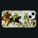COQUE POUR iPhone 15 TAPISSERIE BAYEUX, BATAILLE DE HASTINGS, CHEVALIER<br><div class="desc">La Tapisserie de Bayeux est un tissu brodé de près de 70 mètres (230 pieds) de long et 50 centimètres, qui décrit les événements qui ont conduit à la conquête normande d'Angleterre concernant William, duc de Normandie, et Harold, comte de Wessex, plus tard roi d'Angleterre, et culminant dans la bataille...</div>