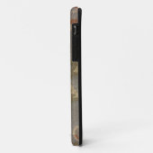 Coques Case-Mate iPhone Tapisserie bleue (Dos/Gauche)