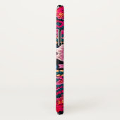 Coques Case-Mate iPhone Tapisserie de fleurs broderies (Dos/Droite)