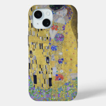 Tapisserie de l'amour : un baiser en or de Klimt