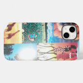 Coques Case-Mate iPhone Tapisserie kenyane : Faune, culture et plage côtiè (Verso (horizontal))