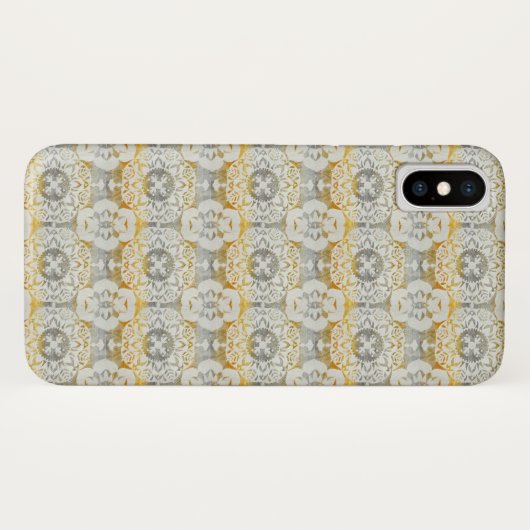 Coques Case-Mate iPhone Tapisserie Rosette II (Dos (Horizontal))