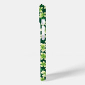 Coques Case-Mate iPhone Tapisserie Shamrock Emeraude : Vert foncé (Verso / Gauche)