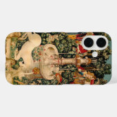Coques Case-Mate iPhone Tapisseries de licorne médiévale Impression : Met (Verso (horizontal))
