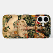 Coques Case-Mate iPhone Tapisseries de licorne médiévale Impression : Met (Verso (horizontal))