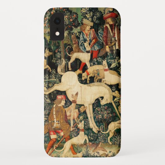 Coques Case-Mate iPhone Tapisseries Unicorn Classique médiéval défend la c (Dos)